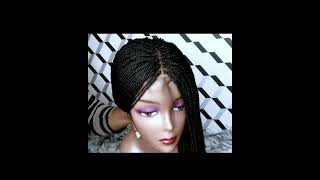 How To DIY Micro Mini Ombre Twist Million Braids Wig Making Tutorial [upl. by Cowles]