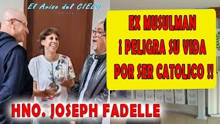 ¡EN VIVO Ex Musulmán a Católico ¡Hui de MI PAIS por Mi Conversión al Cristianismo JOSEPH FADELLE [upl. by Ellehcrad554]