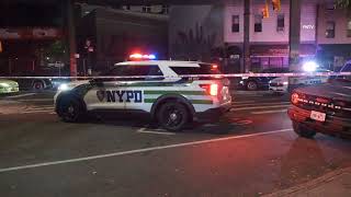 Bicyclist Critically Struck by Rideshare Taxi  Brooklyn [upl. by Kciredorb]