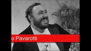 Luciano Pavarotti Verdi  Rigoletto Questa o quella [upl. by Pinkerton]