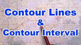 Contour lines and Contour Interval Relief Features in a Toposheet  ICSE Geography [upl. by Haile]