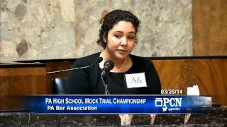 Pennsylvania Bar Association Mock Trial Championship Training Video  DirectCross NonExpert [upl. by Ernst]