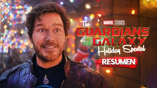 🎅 Guardianes de la Galaxia Especial de NAVIDAD  RESUMEN en 6 Minutos  DISNEY PLUS [upl. by Delanty]