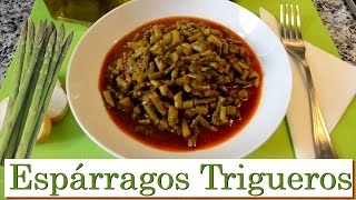 ¿Cómo hacer Espárragos Trigueros Las Recetas del Hortelano [upl. by Ssirk]