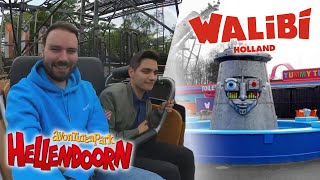 HELLENDOORN VLOG  RIDDERSTRIJD NIEUWE ACHTBAAN  NIEUWE COCKTAILS IN WALIBI [upl. by Katti]