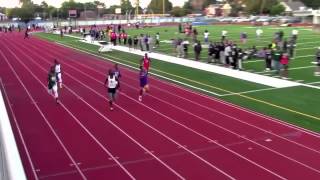 LSU football signee Donte Jackson wins the Region 3 100 Meter dash Video [upl. by Eiahpets]