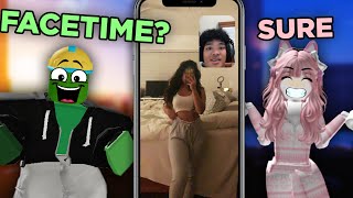 FaceTiming Random Girls On Roblox AGAIN [upl. by Laurene29]