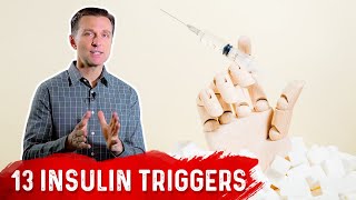 13 Things That Spike Insulin – Causes of Insulin Resistance – Dr Berg [upl. by Siramay]