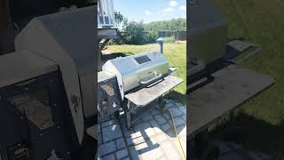 Smoking eggs on the pellet grill smoker outdoors goodeats pickled [upl. by Lishe915]