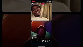 Zillionaire Doe instagram live [upl. by Halilahk]