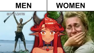 quotWE DONT NEED MENquot Men vs Women Survival Competition Reaction [upl. by Paola]