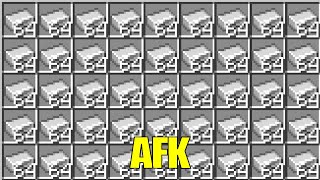 EASIEST Iron Farm in Bedrock 121 [upl. by Aelem867]