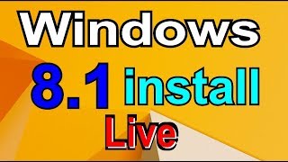 How to Install Windows 81 Pro 64 bit Step by Step in Laptop  Computer [upl. by Jaquelyn775]