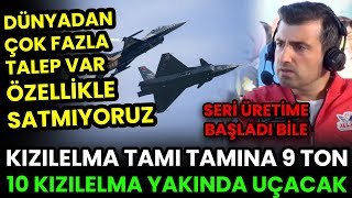 KIZILELMAYI BİLEREK SATMIYORUZ DÜNYA ALMAK İÇİN SIRAYA GİRDİ 10 KIZILELMA YAKINDA UÇACAK [upl. by Merceer97]