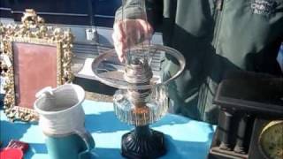 Justrite Streamlined carbide lamp fleamarket purchase [upl. by Essilrahc]