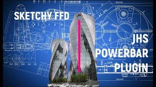 Плагин SketchyFFD  JHS Power bar рисуем небоскребы Стамбула [upl. by Garrik]