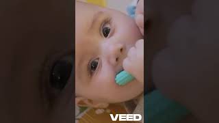 Baby teething discomfort teething newborn baby parenting babies pain discomfort babytooth [upl. by Lahcar]