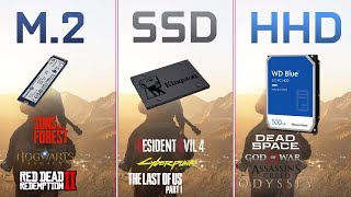 M2 vs SSD vs HDD – Best Storage for Gaming [upl. by Yruam]