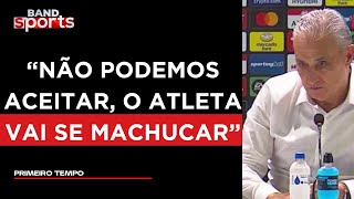 quotO PLACAR NÃO REPRESENTA O NOSSO DESEMPENHOquot AFIRMA TITE AO ELOGIAR EQUIPE PRIMEIRO TEMPO [upl. by Wit]