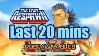 Respawnables Last 20 minutes of online Free for all Before Shut down [upl. by Ailak261]