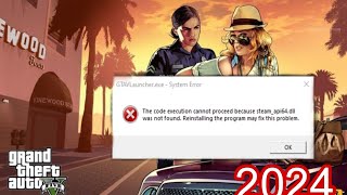 GTAVLauncherexe  System Error  GTA V launcher problem  GTA V error [upl. by Carboni]