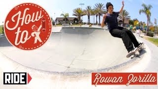 HowTo Skateboarding Frontside 5050 Grind with Rowan Zorilla [upl. by Page831]