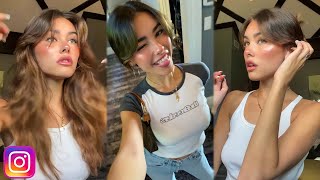 Madison Beer  Live  Makeup Tutorial 💄 and Outfit Selection ✨  June 6 2021 [upl. by Colby]