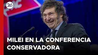 EEUU  EN VIVO  El Presidente de Argentina Javier Milei en la Conferencia Conservadora [upl. by Anrapa229]