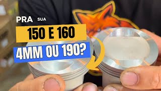 TUDO SOBRE O KIT190 E 4MM NA 160 E 150 [upl. by Gonta]