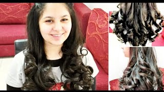 hair curling tutorialhair curling using straightenerremington straightener [upl. by Htebzile113]