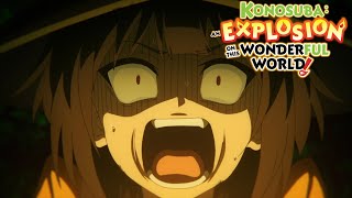 Wiz Gets The Jump on Megumin  KONOSUBA  An Explosion on This Wonderful World [upl. by Heiney]