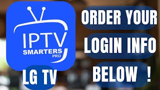 How To Setup IPTV Smarters pro on your LG TV 2024 [upl. by Yahsan]