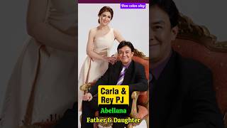 Carla Abellana amp Rey PJ Abellana Father and Daughter shortsviral trending filipinoactress [upl. by Hnahym]