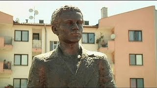 Bosnian Serbs unveil statue to hero Gavrilo Princip [upl. by Gillead]