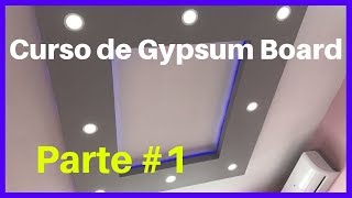 Curso de Gypsum Board parte 1 Herramientas necesarias [upl. by Hserus]