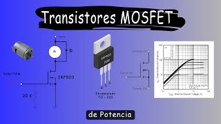 ¿Qué es un transistor MOSFET  Cómo funciona un MOSFET  Transistores de potencia [upl. by Brause]