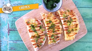 Crêpe Omelette  Parfait pour le brunch [upl. by Karlens]