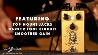 Mythos Pedals Mjolnir Overdrive w Rivolta Combinata I [upl. by Relda]