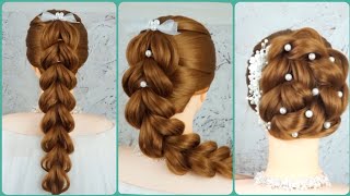 Hairstyles Hacks  Bun Hairstyles With Braiding Hair  Combo Braid 2 Hairstyles In 1 [upl. by Carhart86]