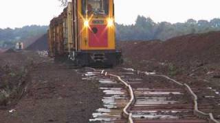 Peattrain in a north german moor narrow gauge 900 mm near the village of Börgermoor [upl. by Ahsitahs481]