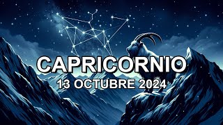 Horóscopo de hoy ♑︎ CAPRICORNIO  13 Octubre 2024 capricorniohoroscopo [upl. by Rotman501]