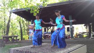 Sirilaka piri Avurudu Dance in New York 2013 Sri Lankan new Year Celebration [upl. by Ocsic]