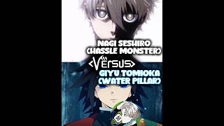 Nagi VS Giyu ds anime edit bluelock wisedit dsedits [upl. by Airreis]