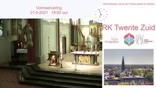 2252021 Het HVormsel Eucharistieviering live vanuit de HBlasiuskerk te Delden [upl. by Analra]