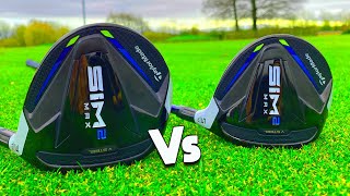 3 wood Vs 5 wood  Taylormade Sim2 Max test [upl. by Eikram]