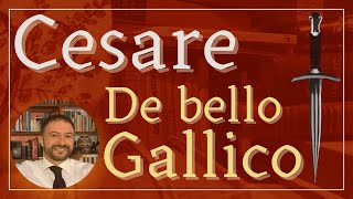 Letteratura latina 35 Cesare De bello Gallico [upl. by Vinny]