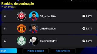 TIME SEMANA A NO ONLINE EFOOTBALL MOBILE [upl. by D'Arcy]