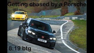 Honda Civic Type R FL5 quotvsquot Porsche Nurburgringofficial 819 btg Europe trip pt 1 [upl. by Adallard]