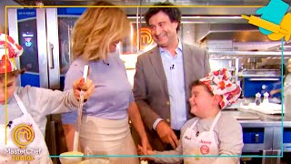 Mariví mujer de Pepe Rodríguez ¡entrevistada por Albert  MasterChef Junior 7 [upl. by Eihtur]