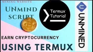 Earn crypto New mining unmined site hack with termux script [upl. by Radbun]